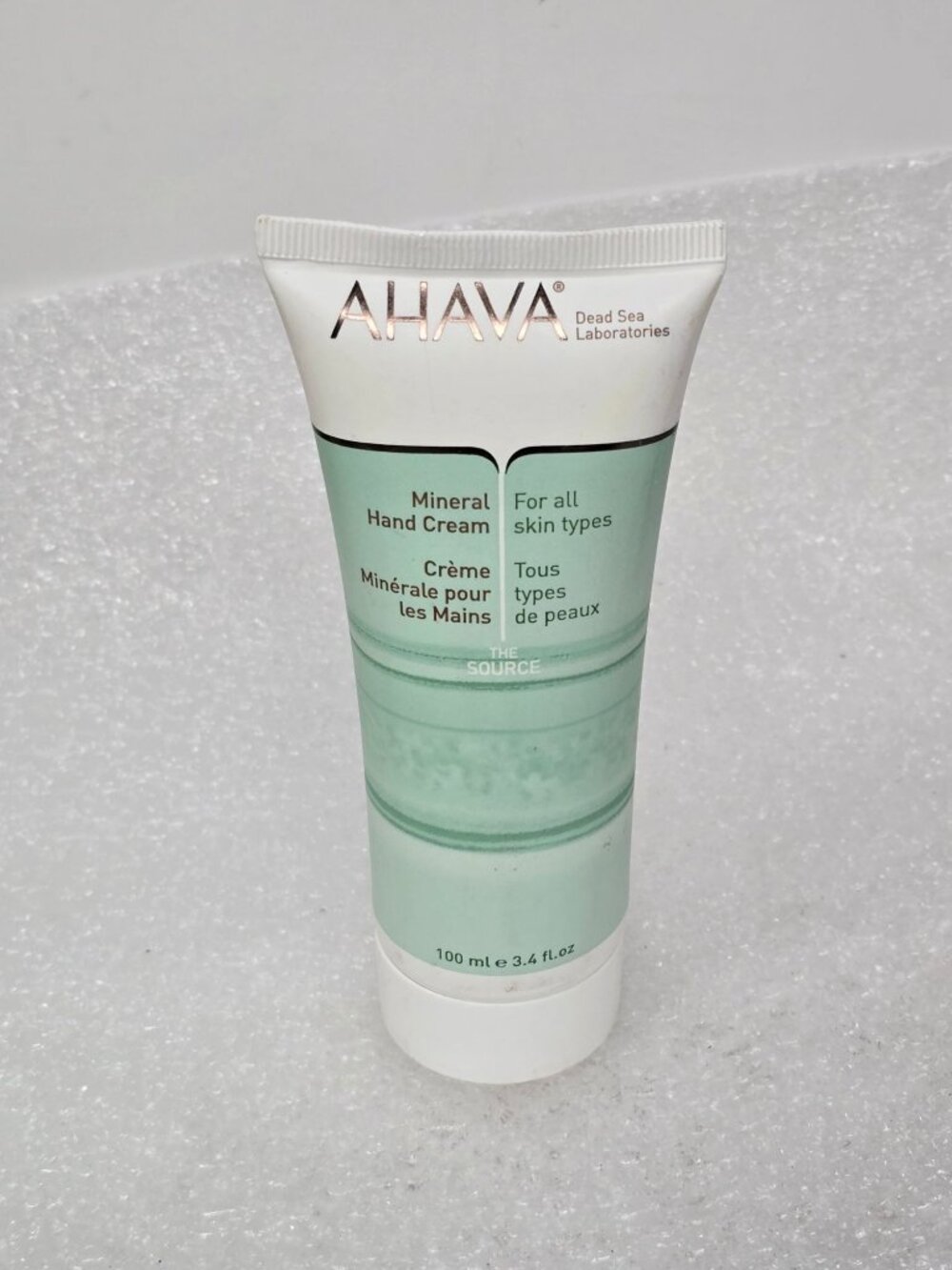 Ahava Mineral Hand Cream 100ml For All Skin Types Paraben Free Allergy Tested